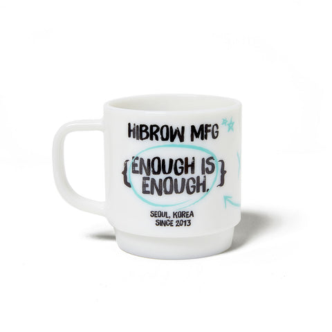 Hibrow Co. : Milk Mug : Scribble